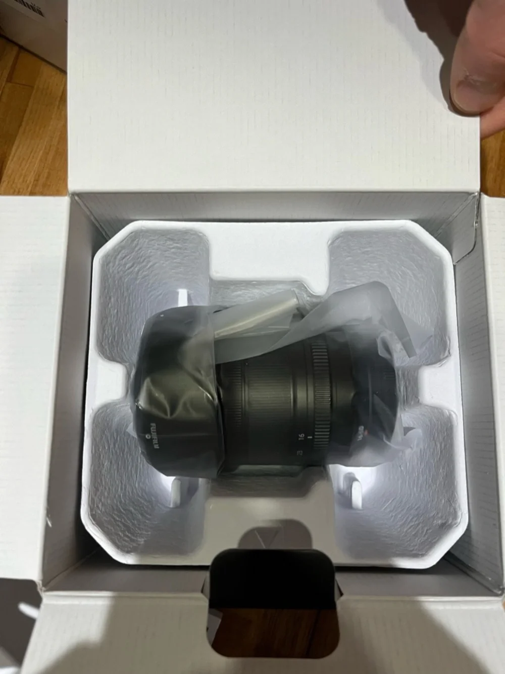 The Fujifilm XF 16-50mm f/2.8-4.8 R LM WR lens Black